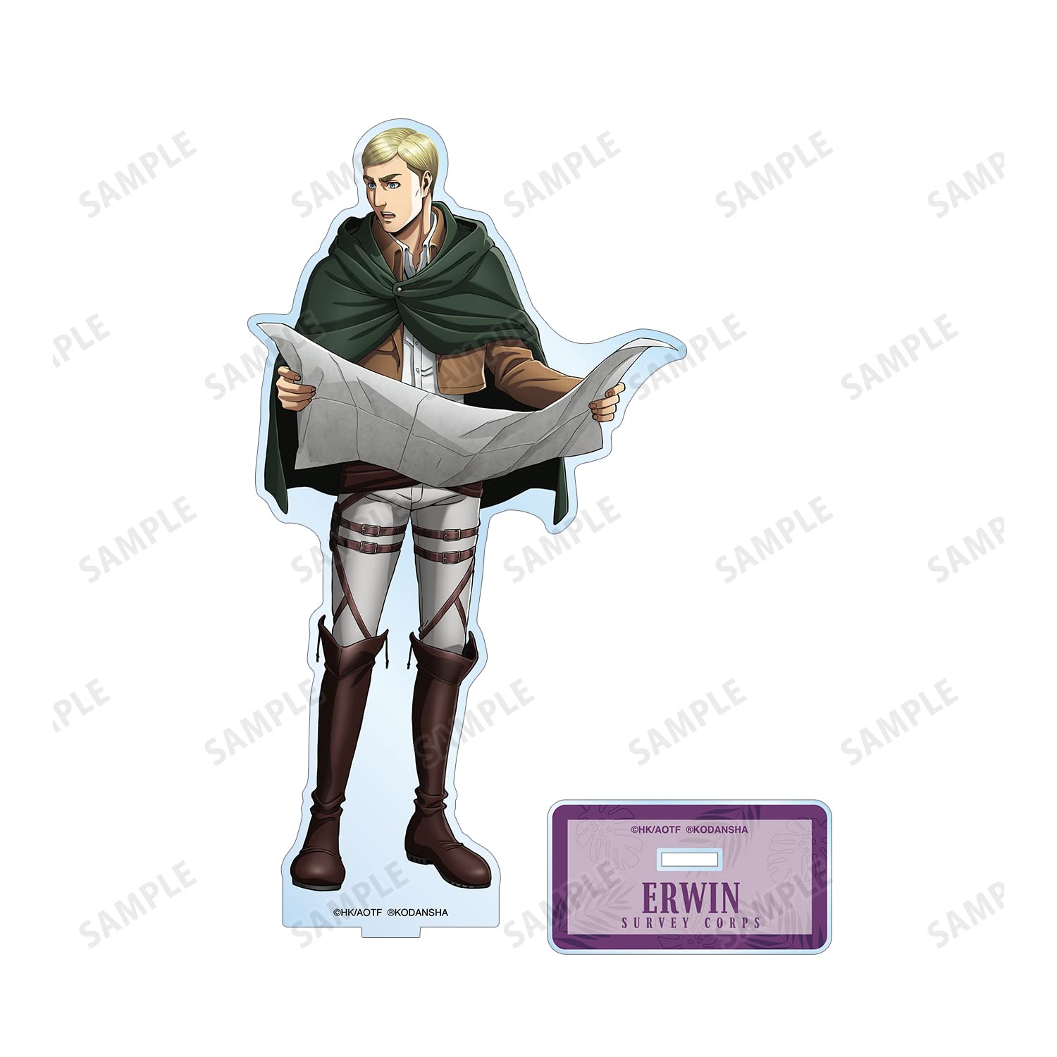 Amazon.co.jp: 進撃の巨人 描き下ろしイラスト エルヴィン BIGアクリル